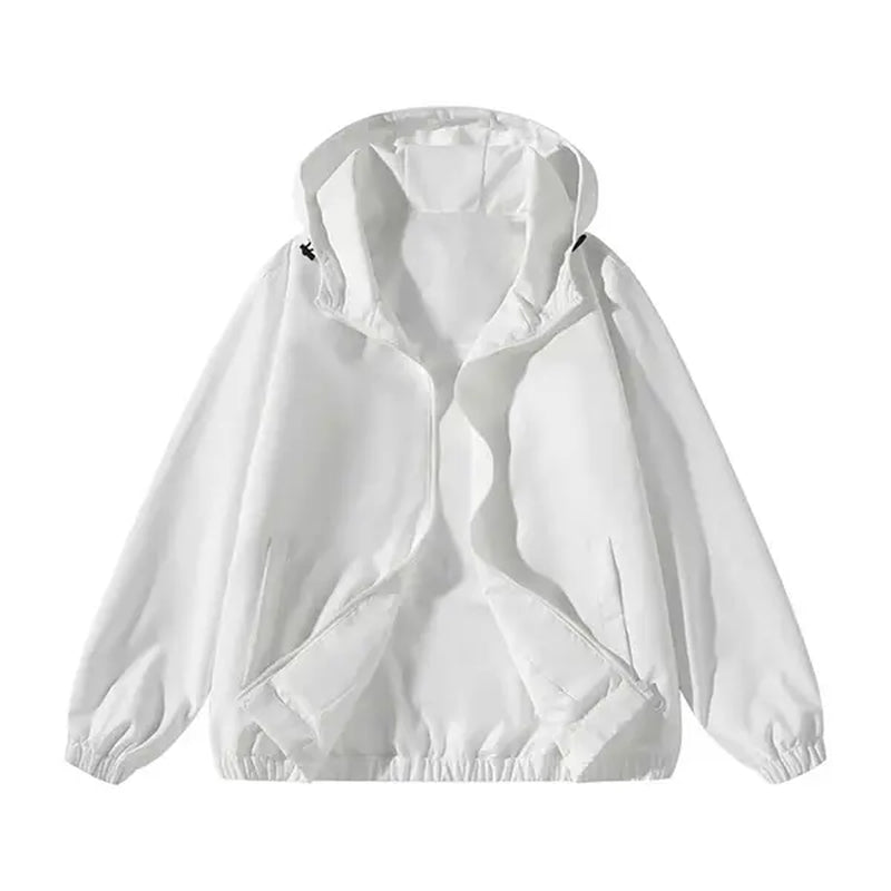 Vintage Washed Zip Up Hoodie - Unisex Casual Streetwear Essential for Winter Fashion
