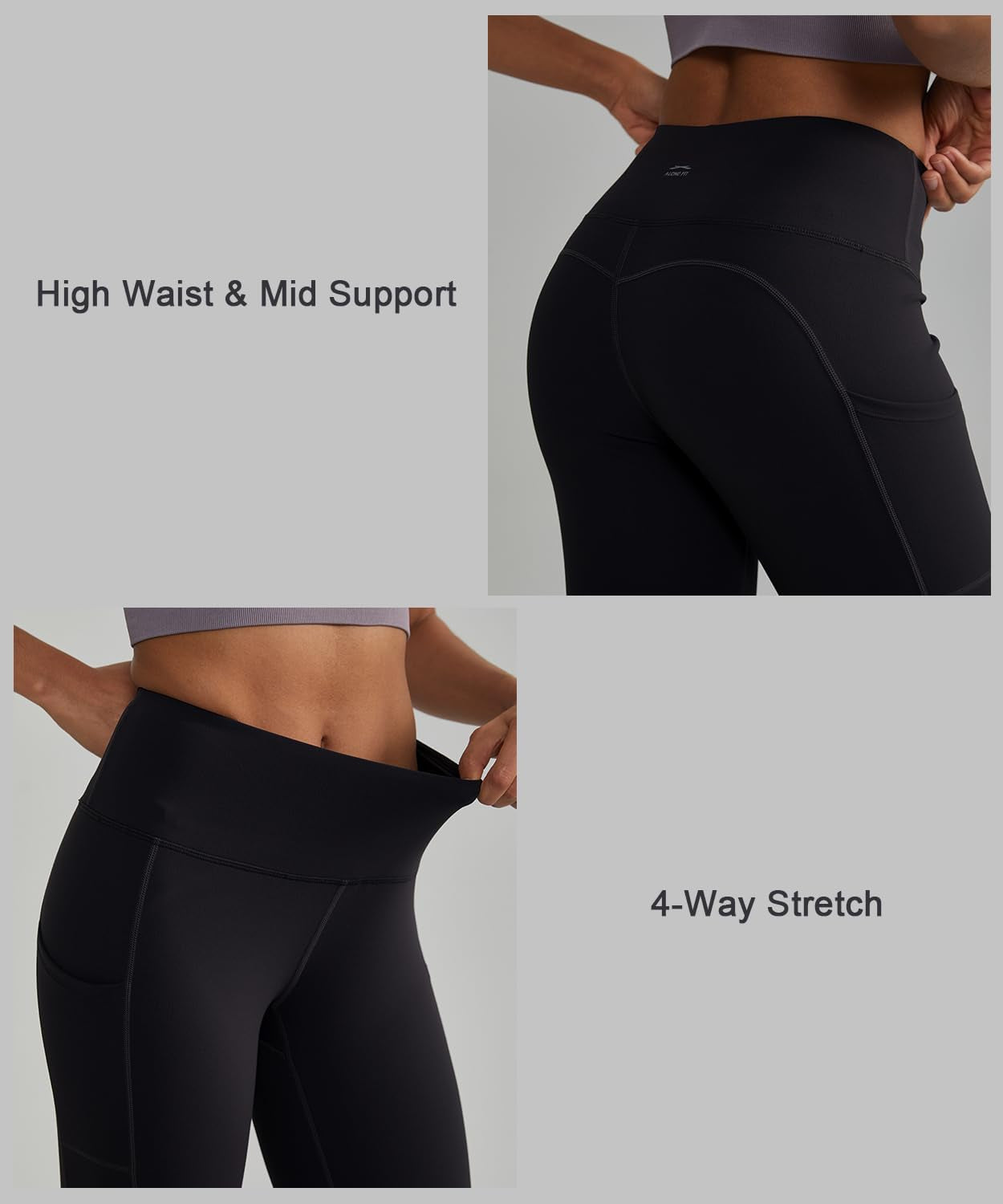 Experience Ultimate Comfort and Style with Our Anti-Nail Leggings for Women - Non-See-Through Yoga Pants Featuring Phone Pockets and Tummy Control