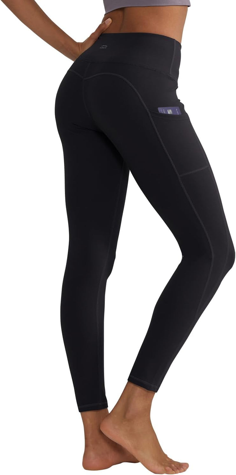 Experience Ultimate Comfort and Style with Our Anti-Nail Leggings for Women - Non-See-Through Yoga Pants Featuring Phone Pockets and Tummy Control