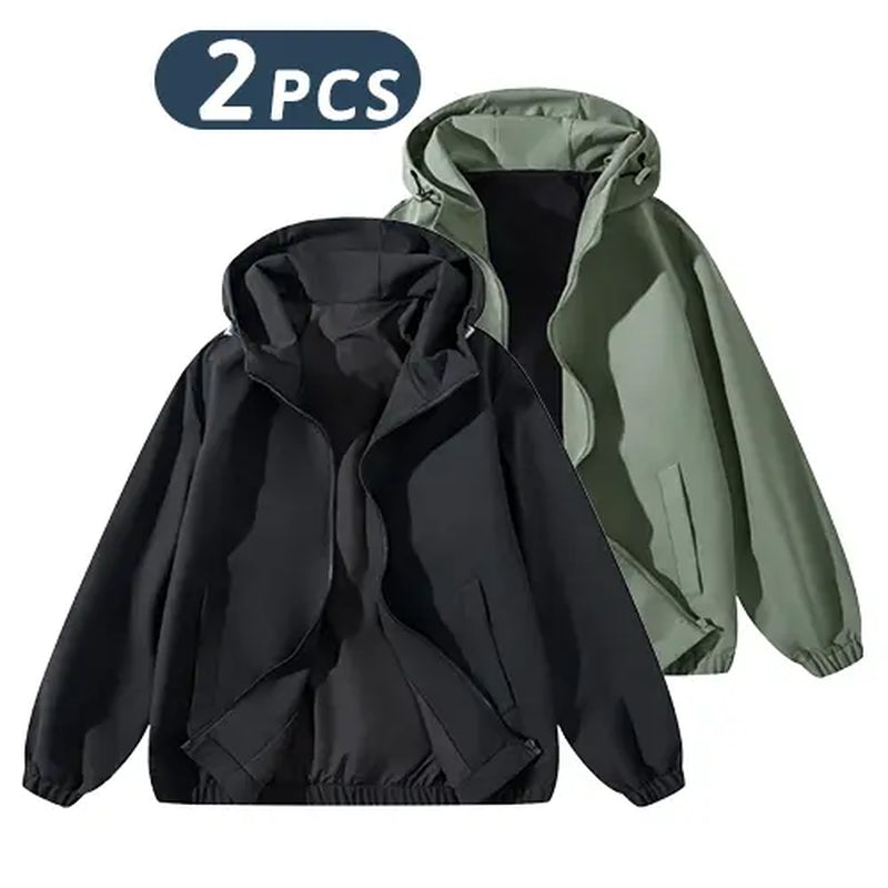 Vintage Washed Zip Up Hoodie - Unisex Casual Streetwear Essential for Winter Fashion