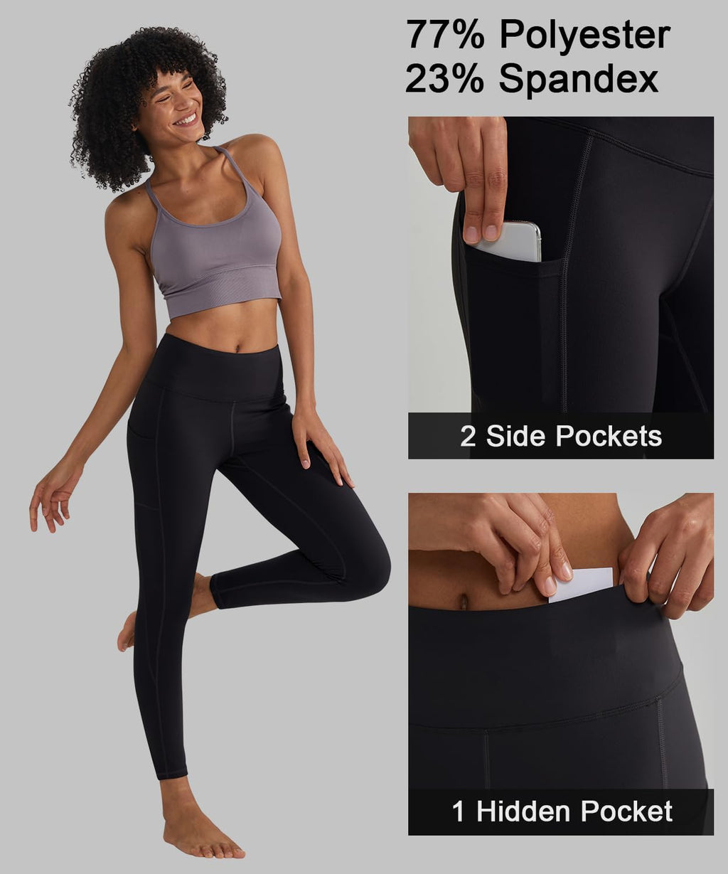 Experience Ultimate Comfort and Style with Our Anti-Nail Leggings for Women - Non-See-Through Yoga Pants Featuring Phone Pockets and Tummy Control